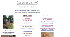 Desktop Screenshot of benfieldgallery.com